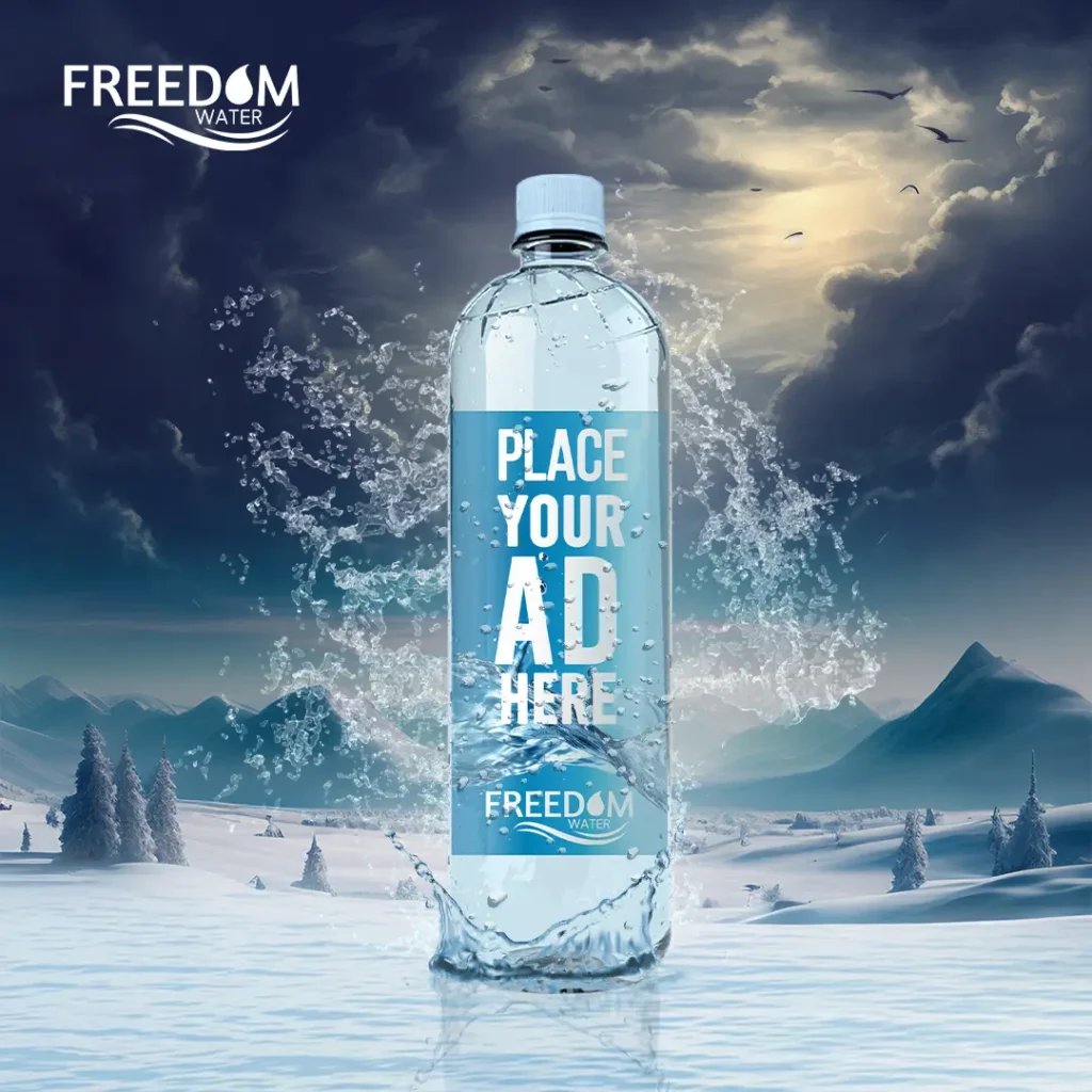 custom labeled water bottles